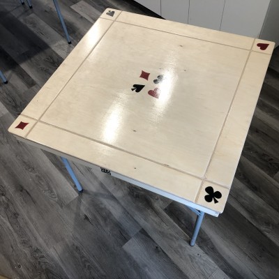 Foldable Wood Card Table